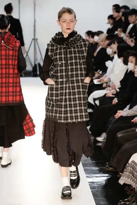 トリココムデギャルソン 2019秋冬 LOOK 21