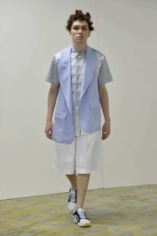 コムデギャルソンシャツ 2021春夏 LOOK 22