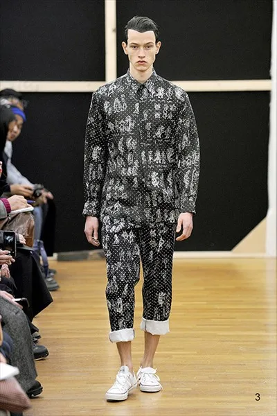 コムデギャルソンシャツ 2014秋冬 LOOK 3