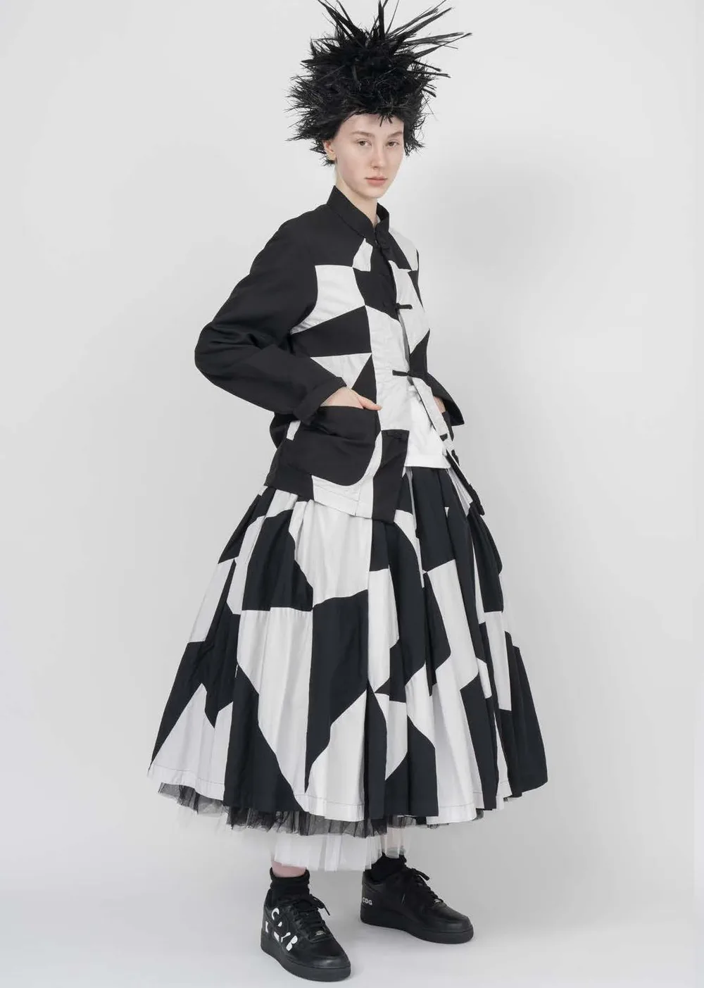 ブラックコムデギャルソン 2025年春夏 LOOK 36