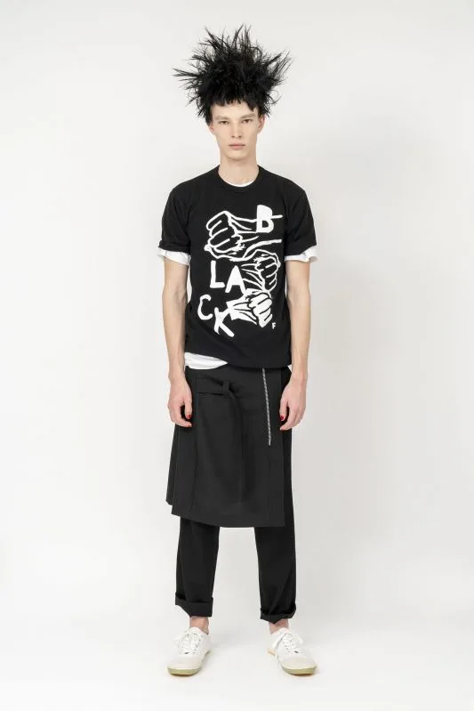 ブラックコムデギャルソン 2020春夏 LOOK 14