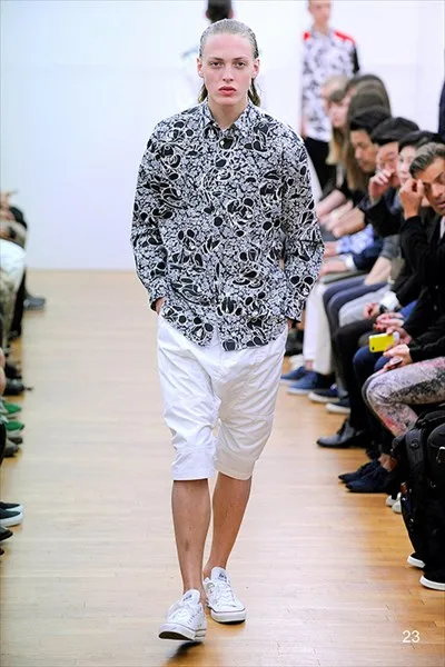 コムデギャルソンシャツ 2014春夏 LOOK 23