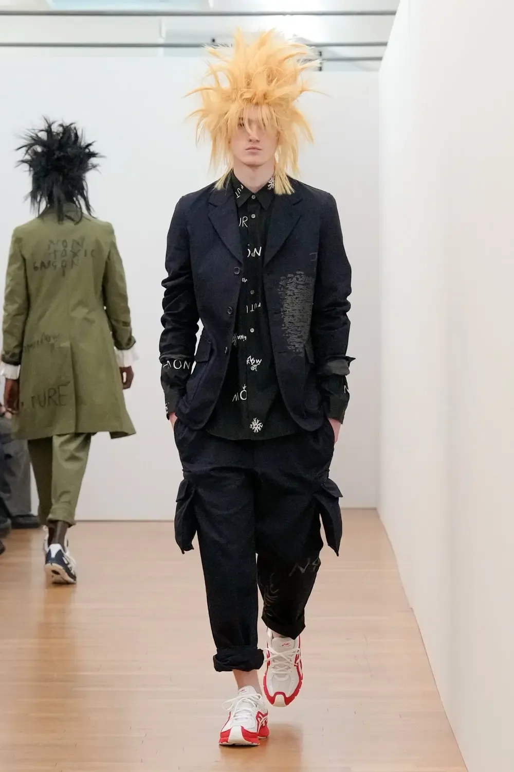 コムデギャルソンシャツ 2026年春夏 LOOK 2