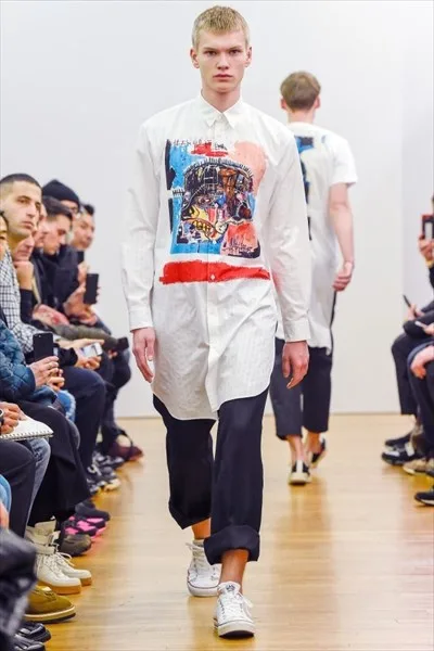 コムデギャルソンシャツ 2018秋冬 LOOK 17
