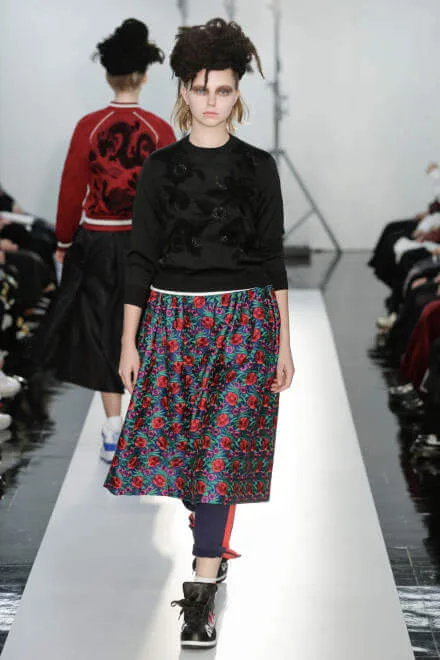 トリココムデギャルソン 2020春夏 LOOK 8
