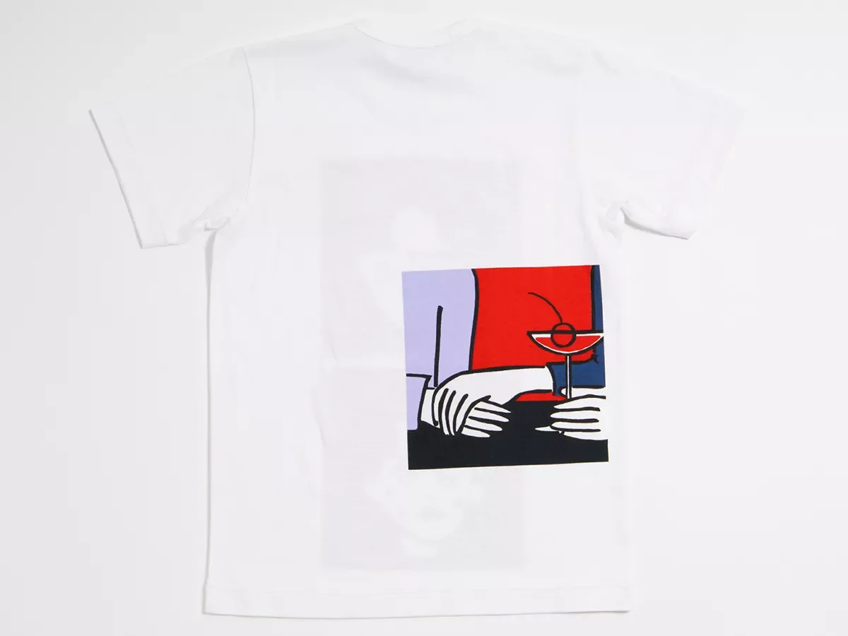 コムデギャルソンガール「ery」プリントTシャツ