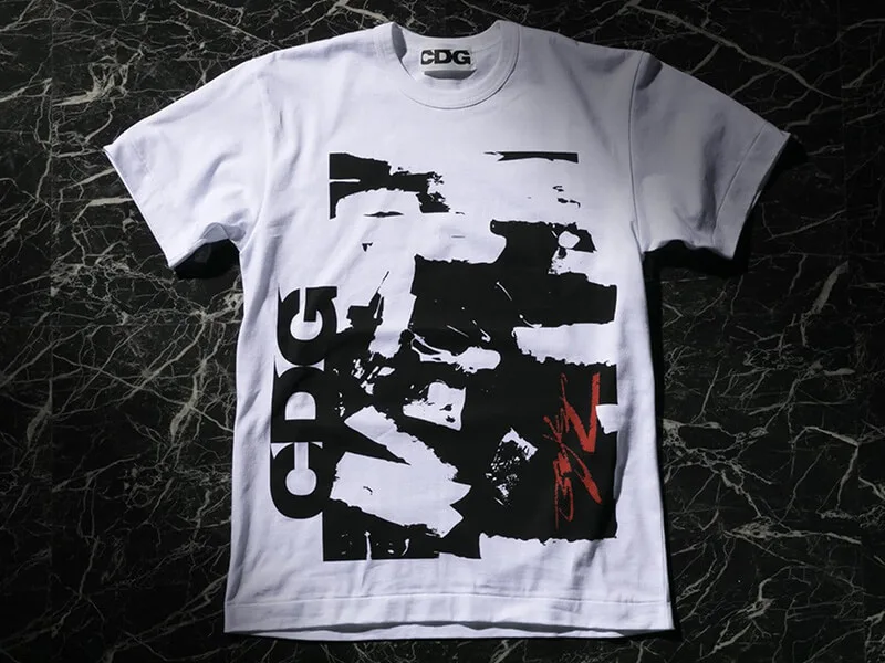 オリジナルグラフィックを使用した「CDG x FUTURA」コラボTシャツ発売 — CDGxFUTURA1
