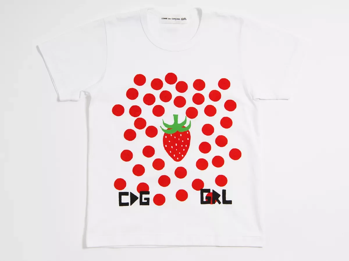 コムデギャルソンガール「Brett Westfall」プリントTシャツ②