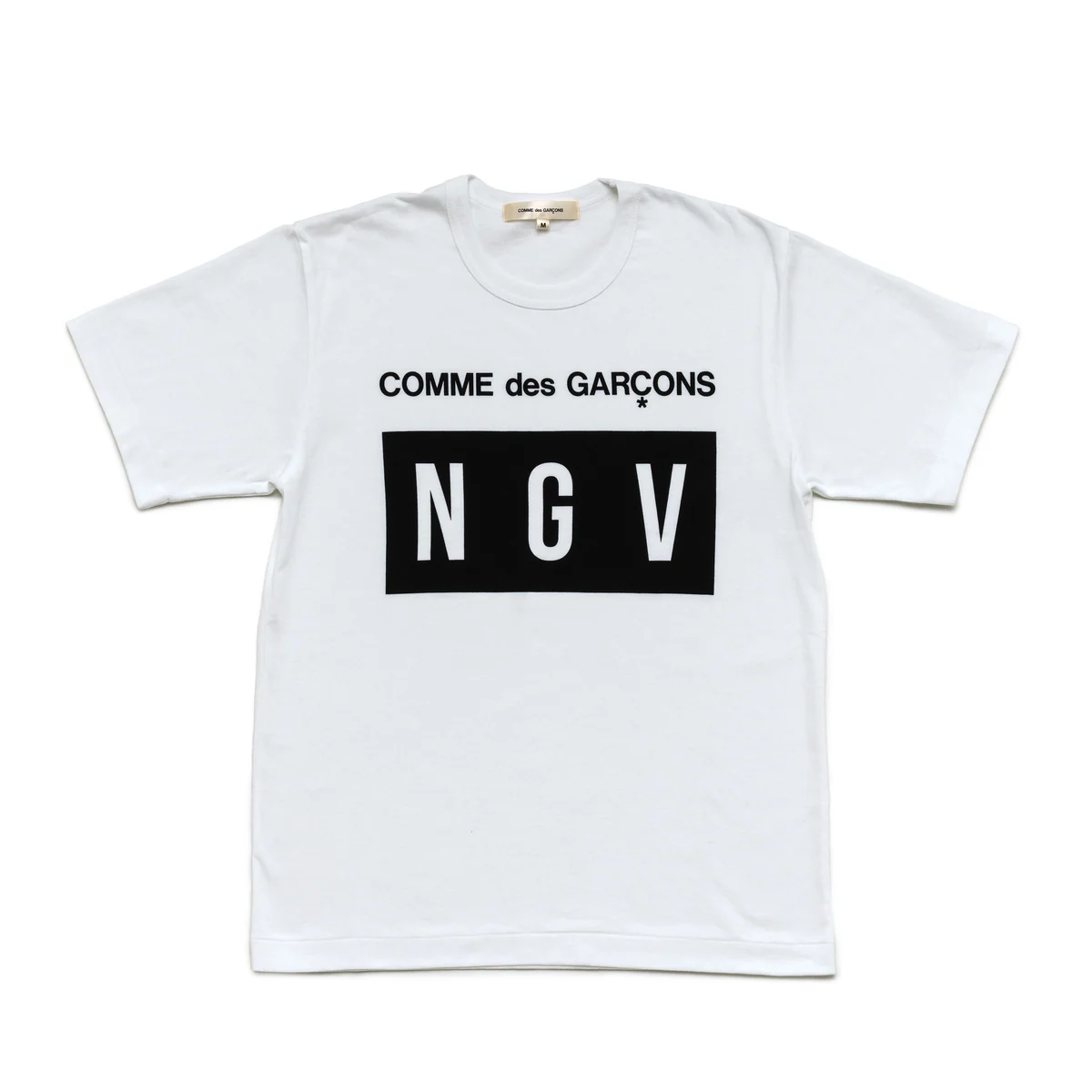 Tシャツ「NGV x CDG Horizontal Logo」 114豪ドル