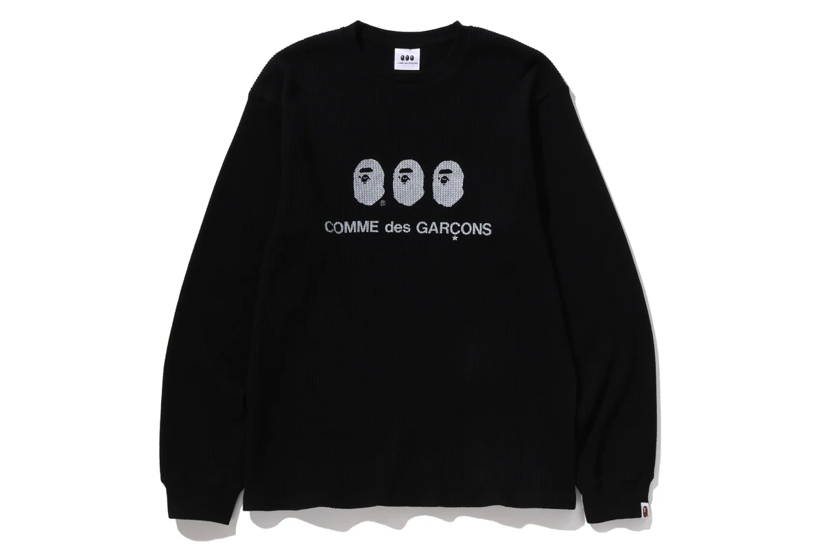 WAFFLE L/S TEE（ブラック） 22,000円