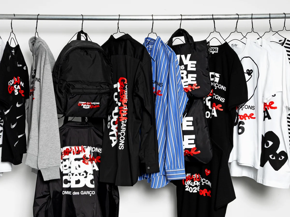「GUERRILLA Store FUKUOKA 2026」の文字が入ったアイテム
