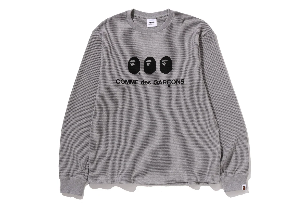 WAFFLE L/S TEE（グレー） 22,000円