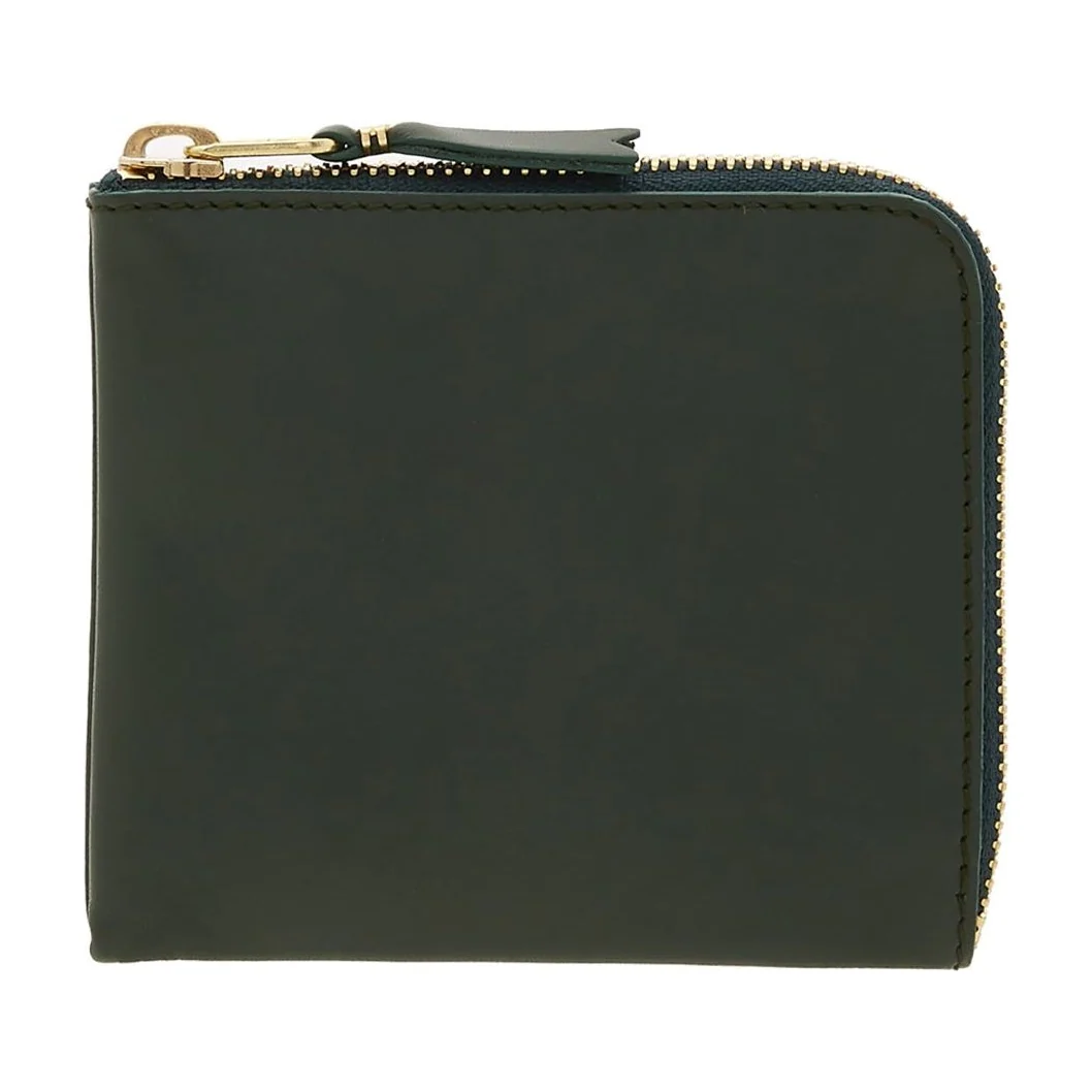 Classic L Zip Wallet(Bottle Green)
