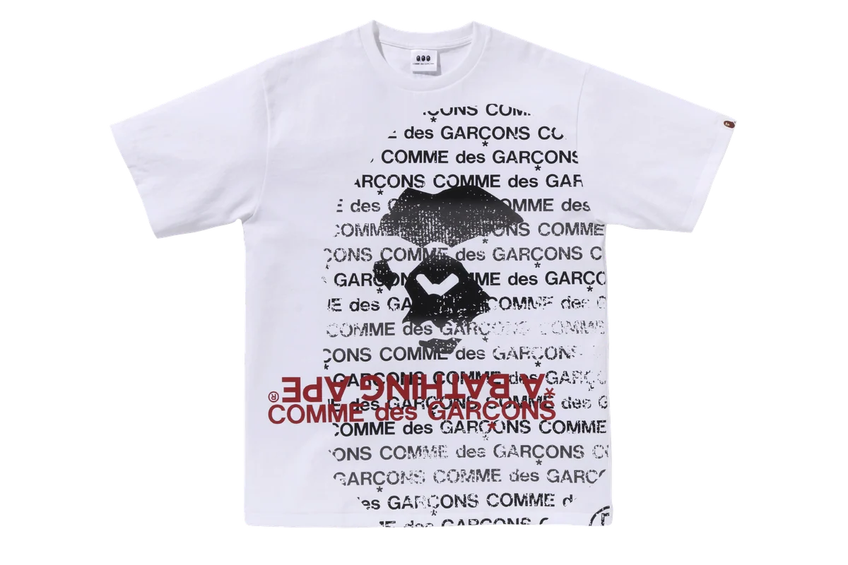 APE HEADのグラフィックのTシャツ ホワイト