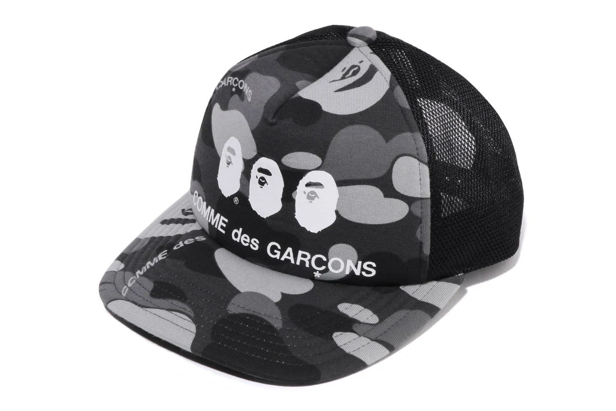CAMO MESH CAP ブラック 13,200円