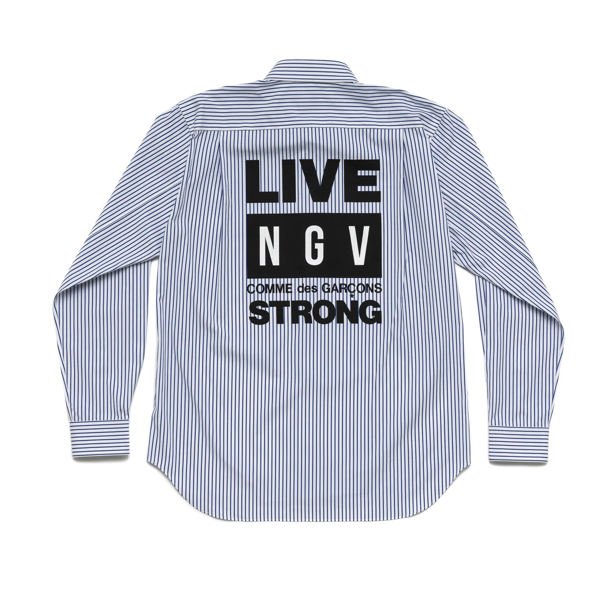 シャツ「NGV x CDG LIVE STRONG」 383豪ドル