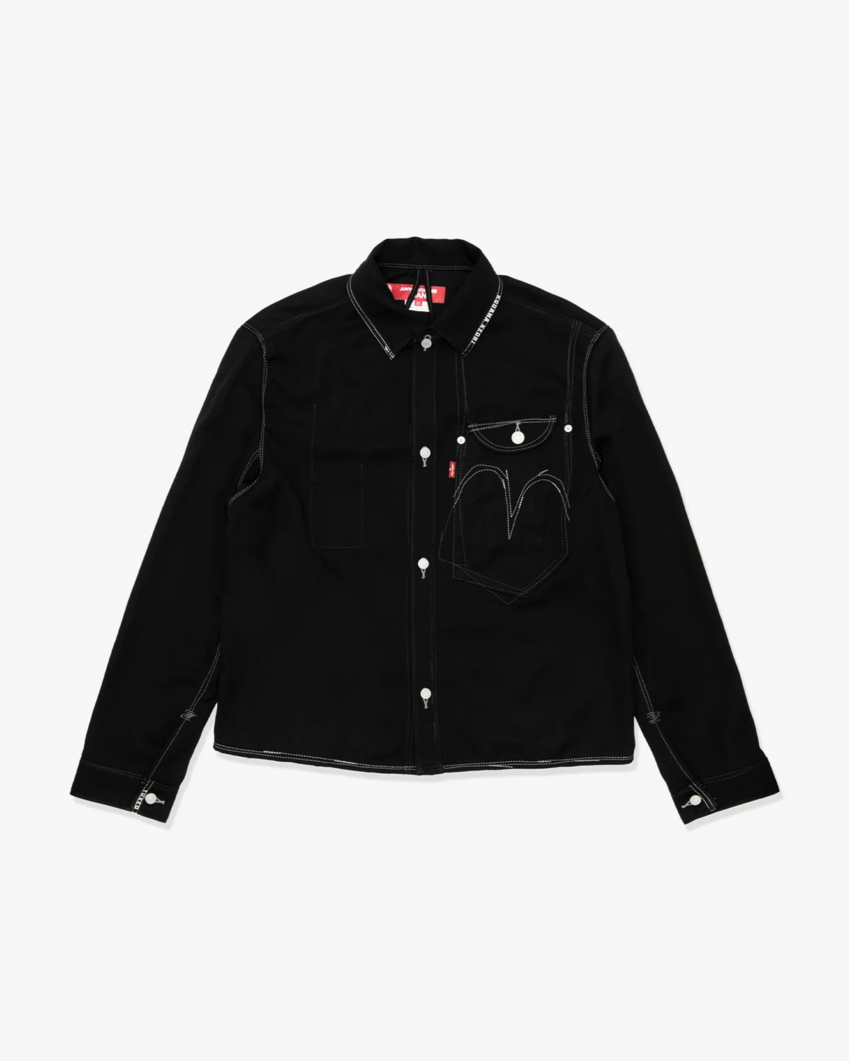 ジュンヤワタナベマン Wool Cloth Levi's W-Name Jackets(Black)