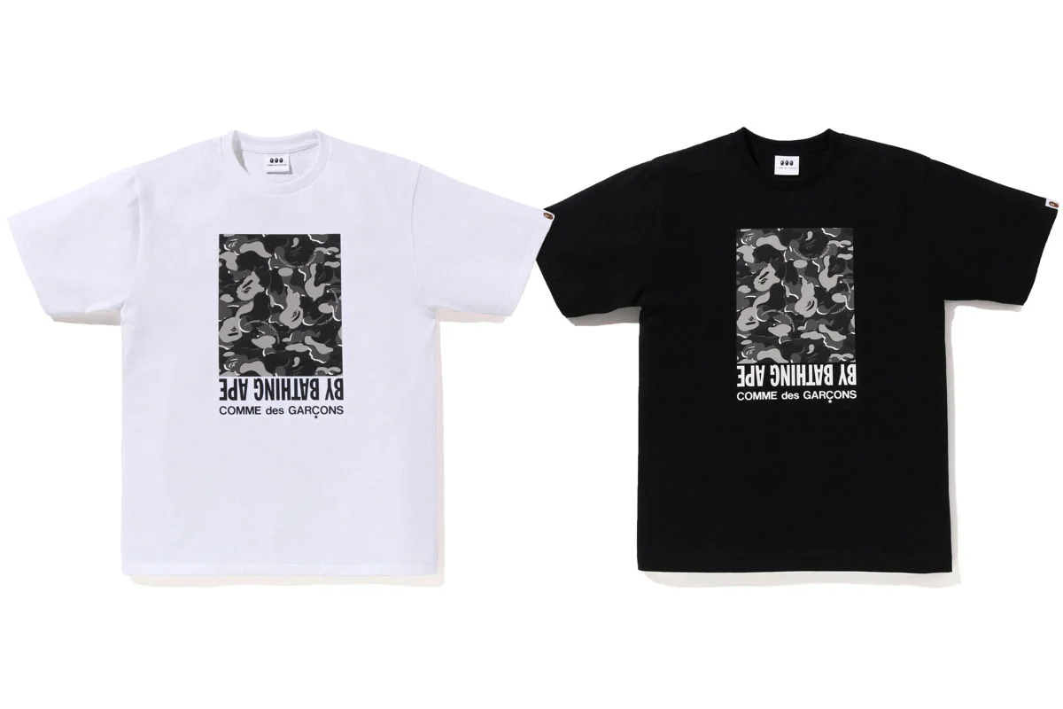 CAMO BOX TEE ホワイト・ブラック 14,300円