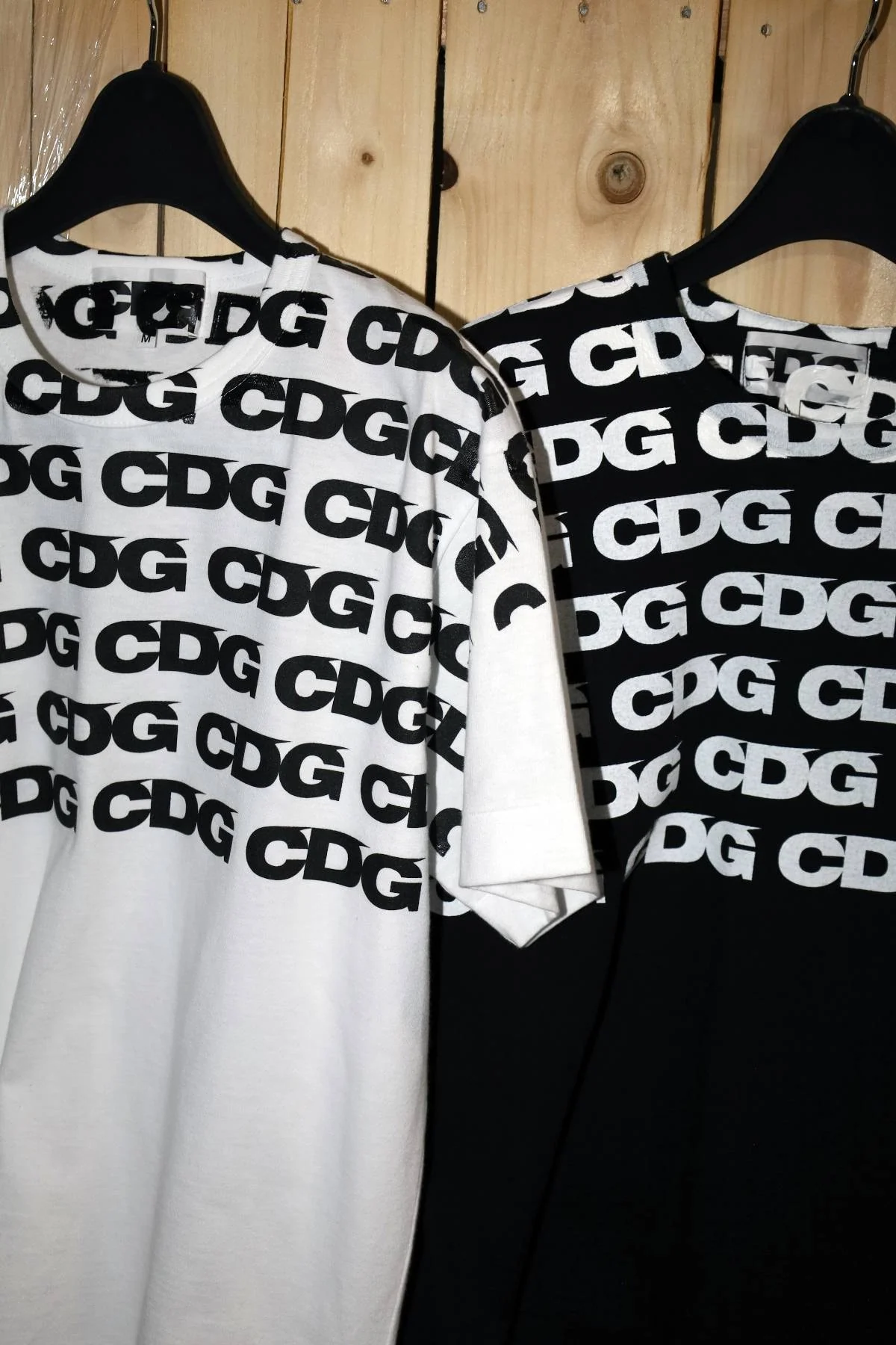 CDGのオーバープリントTシャツ