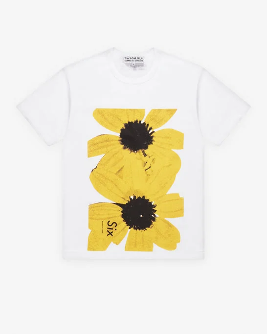 Six Magazine Flowers Print T-Shirt £95