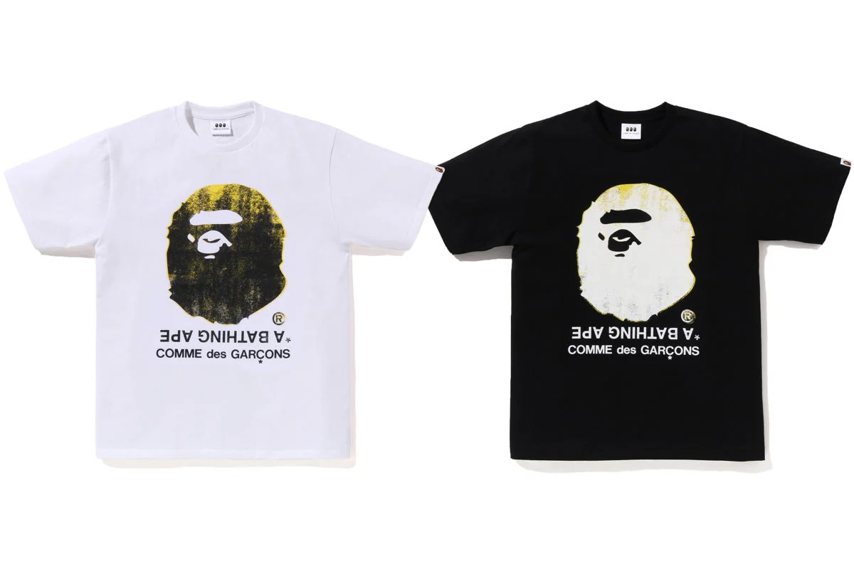 BIG APE HEAD TEE ホワイト・ブラック 14,300円