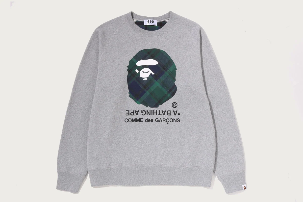 クルーネックスウェットシャツ グレー 33,000円