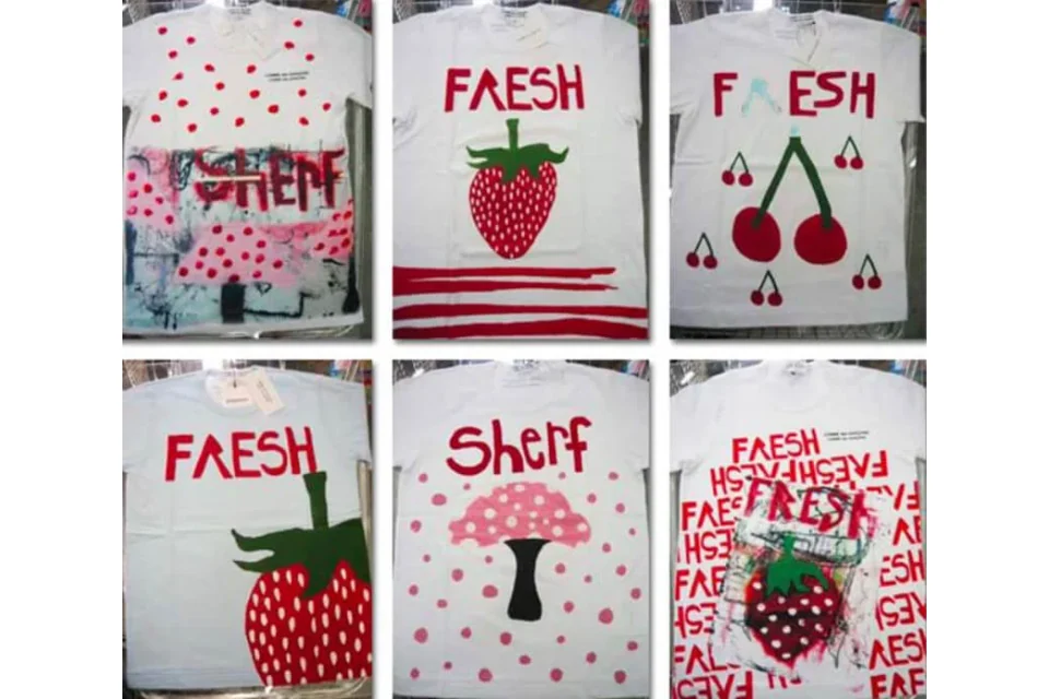 Tシャツの写真。