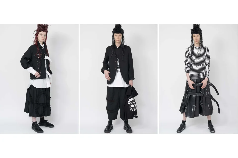 ブラックコムデギャルソン 2025年秋冬（25AW）コレクション 全42LOOK