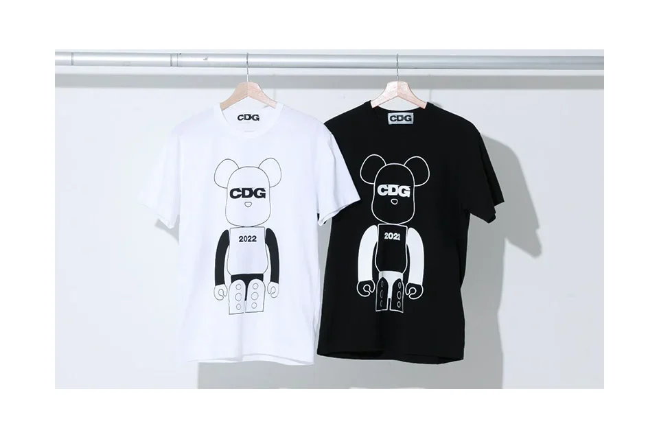 CDG × BE@RBRICK — 2022年Tシャツの発売記録