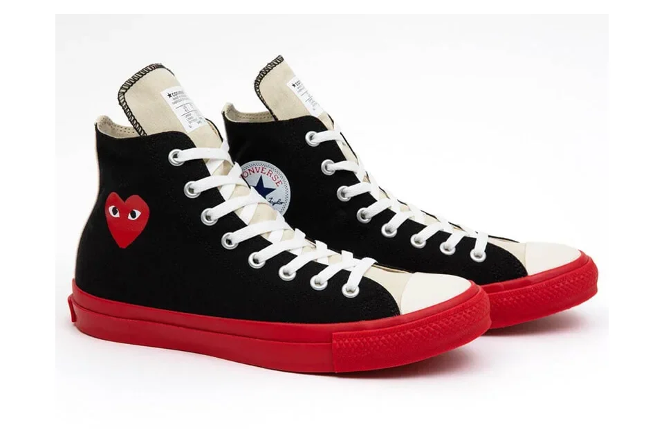 PLAY COMME des GARÇONS × CONVERSE — 2021〜2023年の発売記録
