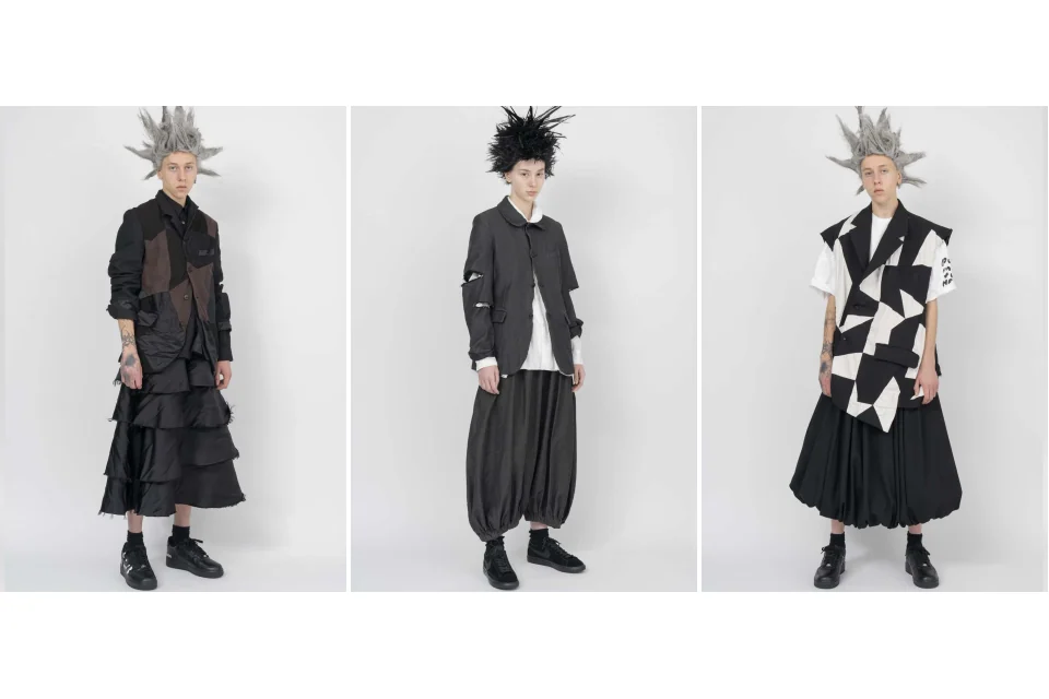 ブラックコムデギャルソン 2025年春夏（25SS）コレクション 全40LOOK