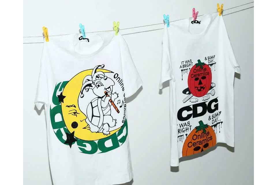 CDG × Online Ceramics — 2020年Tシャツの発売記録